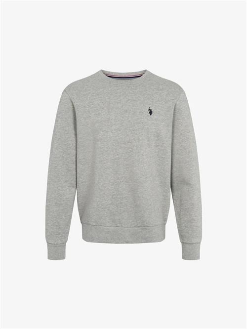 U.S. POLO ASSN. Sweatshirt 'UMHugo'  grå-meleret