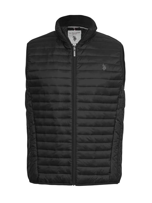 U.S. POLO ASSN. Vest 'UMMaks'  grå / sort