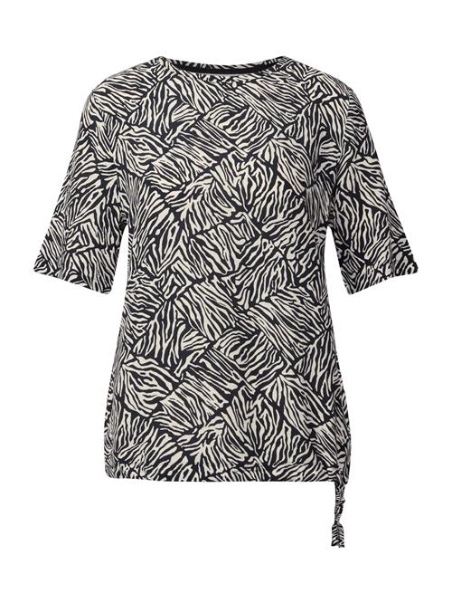 STREET ONE Shirts  elfenben / sort