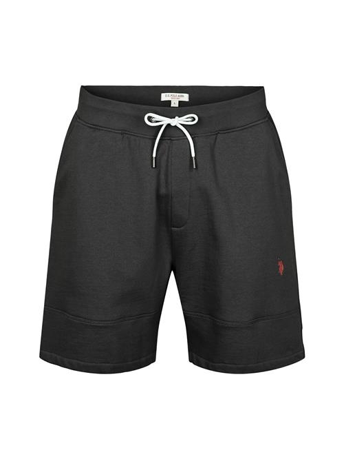 U.S. POLO ASSN. Bukser 'UMCARSTEN'  rød / sort