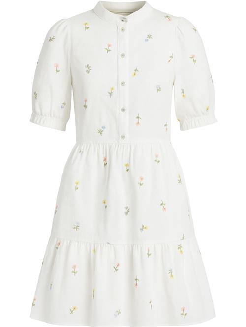 NORR Blusekjole 'Miluna'  lysegul / gran / hvid