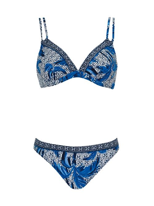 OLYMPIA Bikini  royalblå / hvid