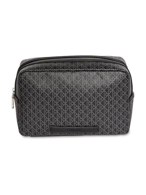 Calvin Klein Toilettaske  grå / sort