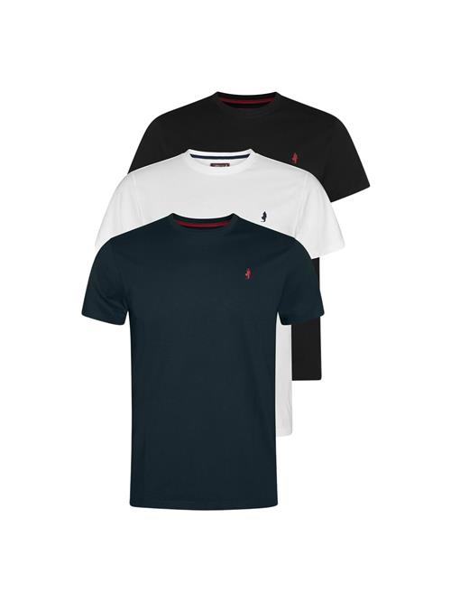 MCS Dirndl-skjorte 'MCOhio'  navy / sort / hvid