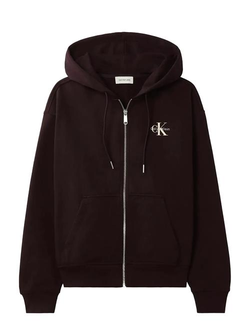 Calvin Klein Jeans | Ls Monologo F Terry Fz Bf Hoodie | XS