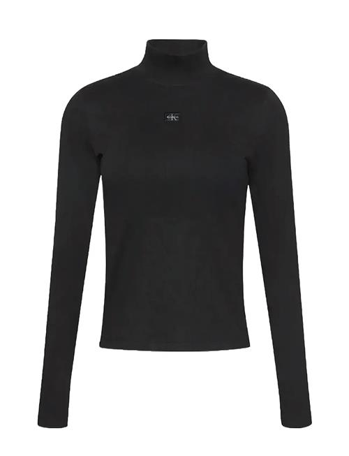 Calvin Klein Jeans | Ls Woven Label Turtleneck | XXS