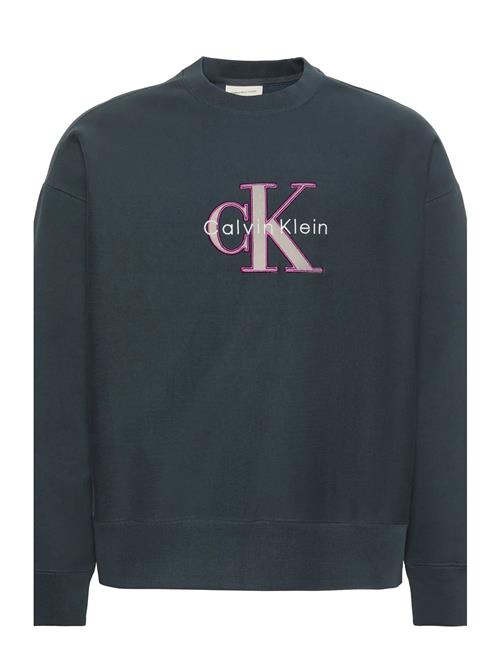 Calvin Klein Jeans | Premium Tri-Color Monologo Cn Sw | M