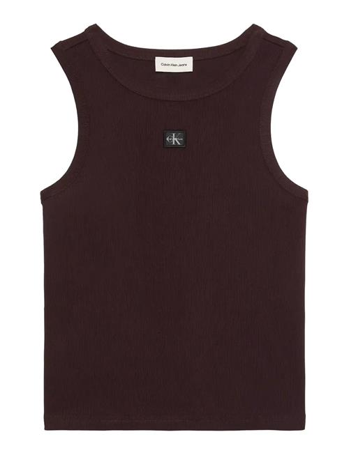 Calvin Klein Jeans | Woven Label 2X2 Baby Rib Tank | M