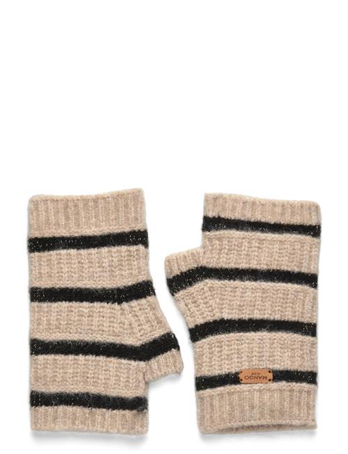 Mango | Striped Knit Gloves | ONE SIZE