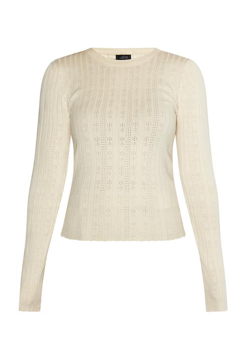 usha BLACK LABEL Pullover 'Nowles'  creme