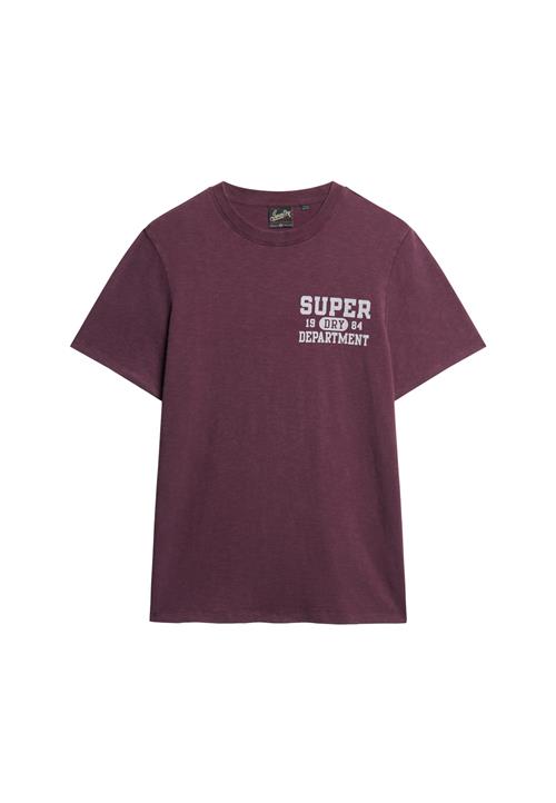 Superdry & Co Bluser & t-shirts  burgunder / offwhite