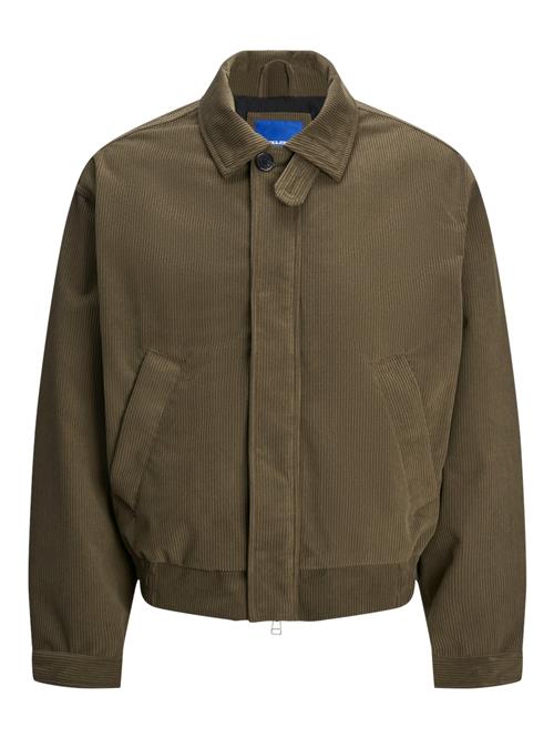 JACK & JONES Overgangsjakke 'JORBronx Harrington'  oliven