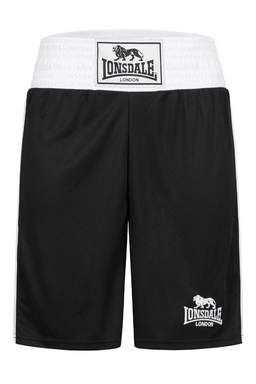 LONSDALE Sportsbukser  sort / hvid