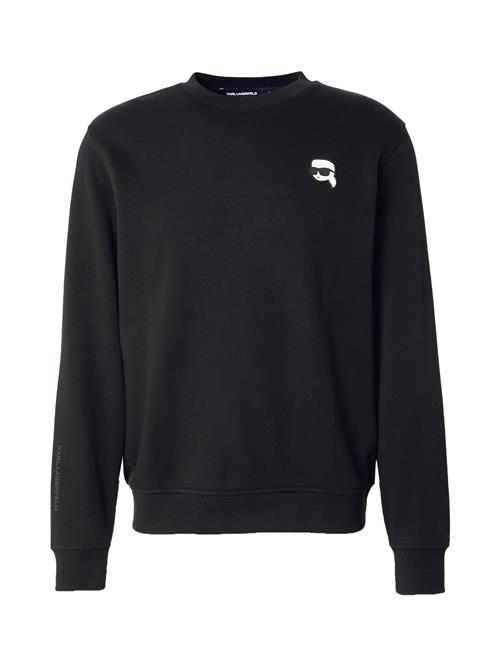 Karl Lagerfeld Sweatshirt  sort / offwhite