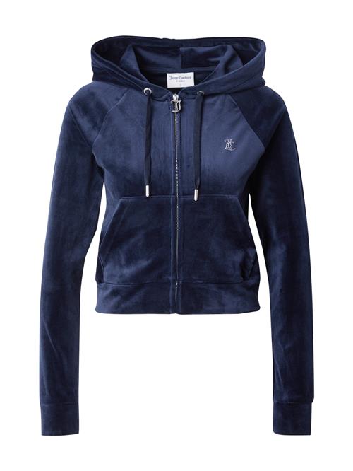 Juicy Couture Sweatjakke 'Madison'  marin / sølv