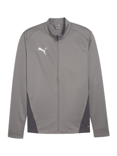 PUMA Træningsjakke 'Team Goal'  mørkegrå / hvid