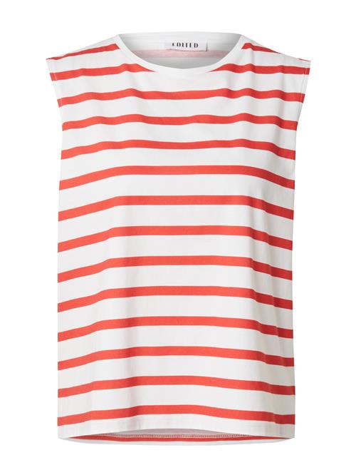 EDITED Shirts 'Hanami'  rød / hvid