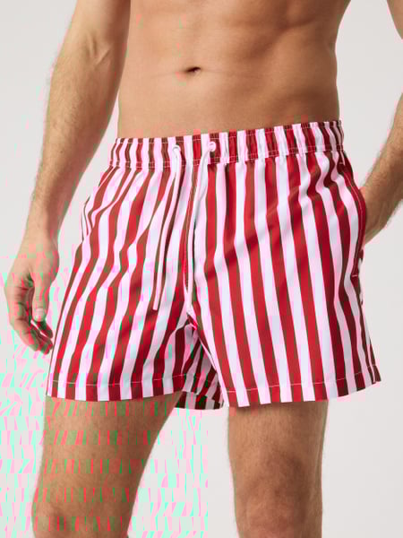 Björn Borg Borg Print Swim Shorts Rød, L