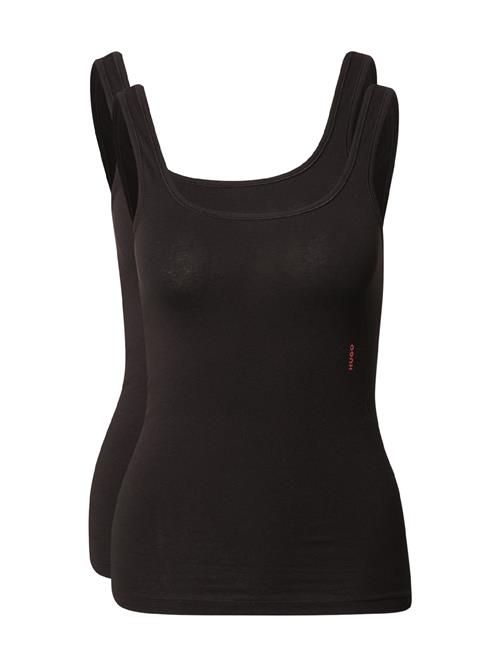 HUGO Undertrøje  rød / sort