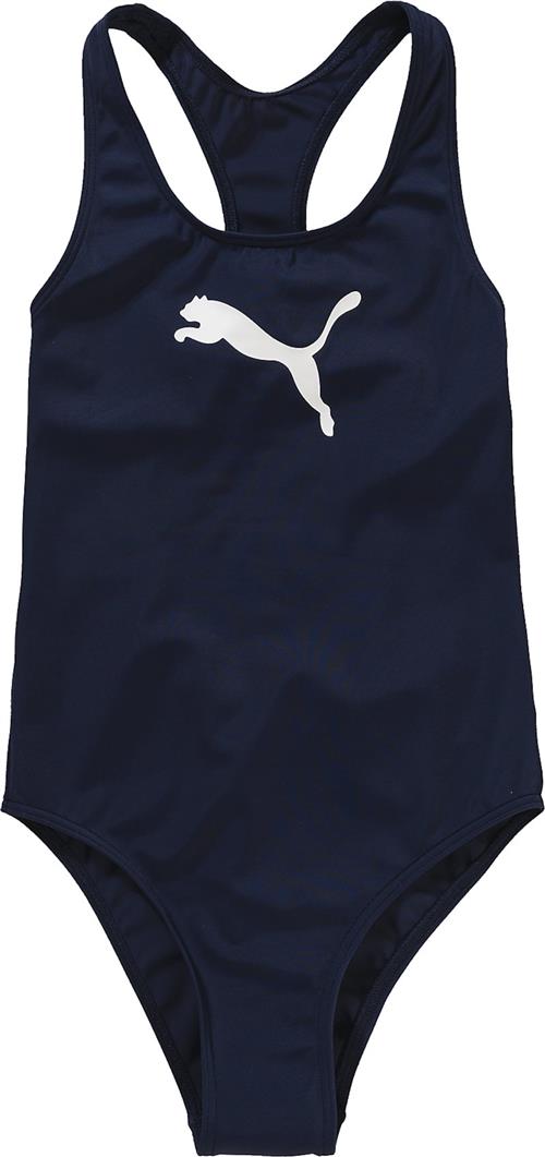 PUMA Badedragt  navy / hvid