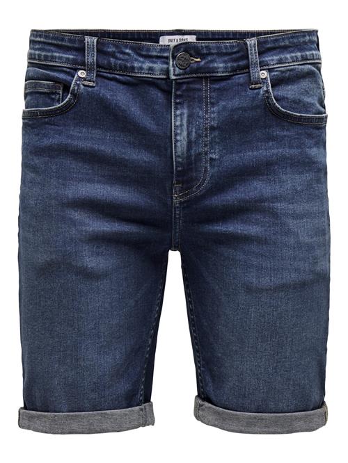 Only & Sons Jeans 'Ply Box'  mørkeblå