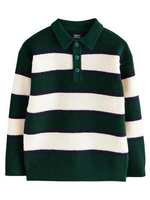 Next Pullover  gran / uldhvid