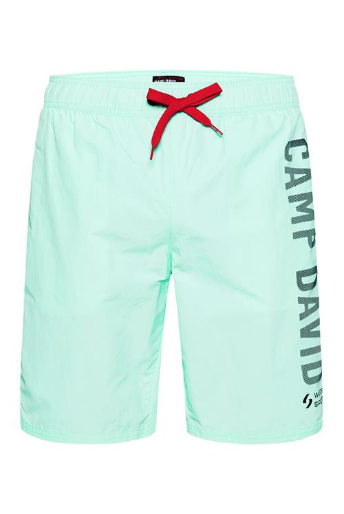 CAMP DAVID Badeshorts  smaragd / mint