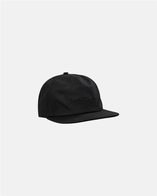 Baseball cap | 100 bomuld | Sort