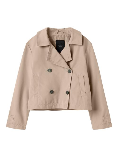 NAME IT Kort Trench Coat Madelin Savannah Tan
