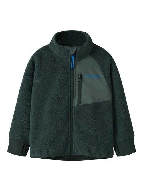NAME IT Vindtæt Fleece Jakke Move03 Green Gables