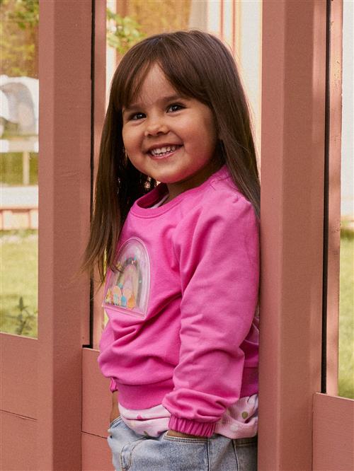 NAME IT Sweatshirt Dottana Strawberry Moon