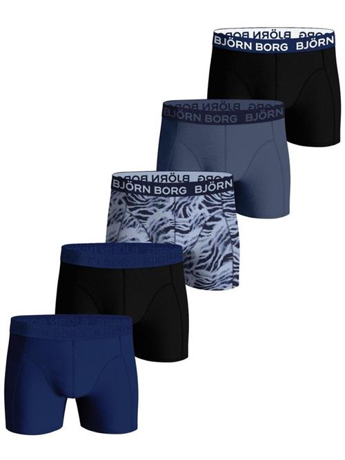 COTTON STRETCH BOXER 5p, MULTIPACK 7
