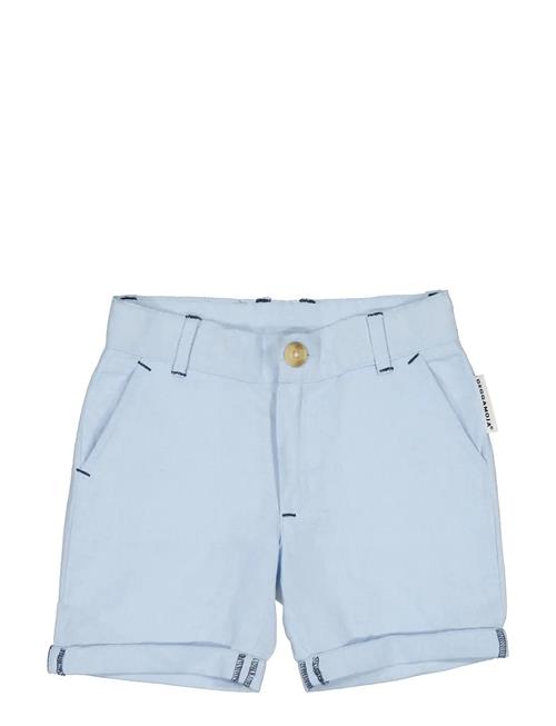 Geggamoja | Linen Shorts Light Blue | 74/80