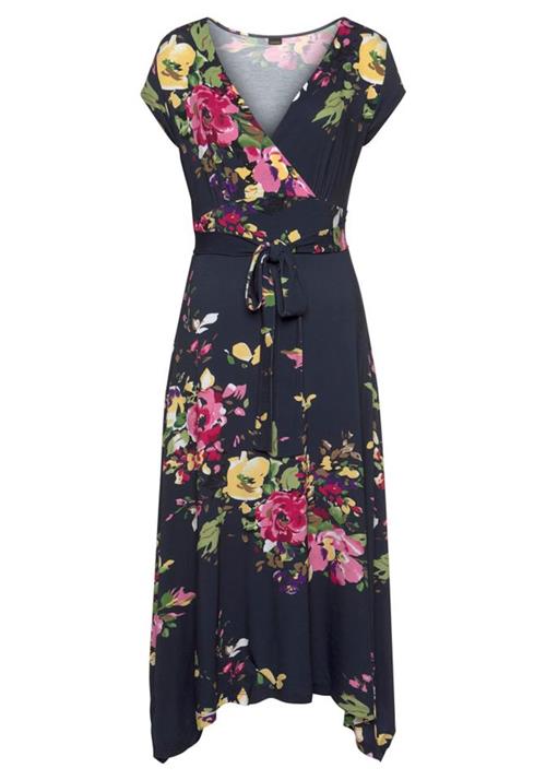 BEACH TIME Strandkjole  navy / gul / grøn / pink