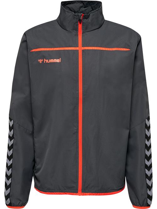 Hummel Træningsjakke 'Authentic'  grå / antracit / orange / sort