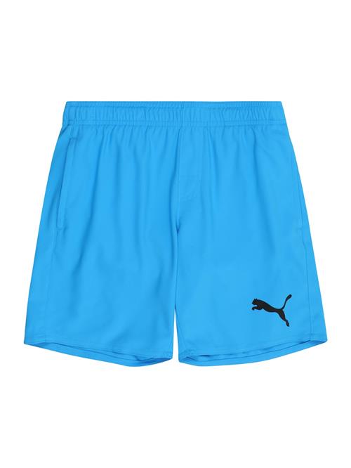 PUMA Badeshorts  azur / sort