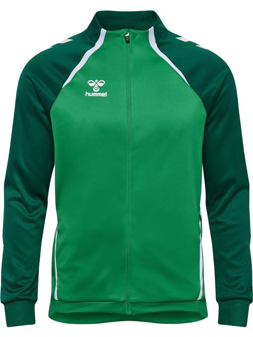Hummel Træningsjakke 'Lead 2.0'  grøn / mørkegrøn / hvid