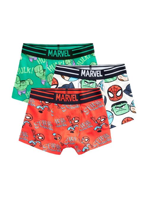 Next Underbukser 'Marvel'  lime / knaldrød / sort / hvid