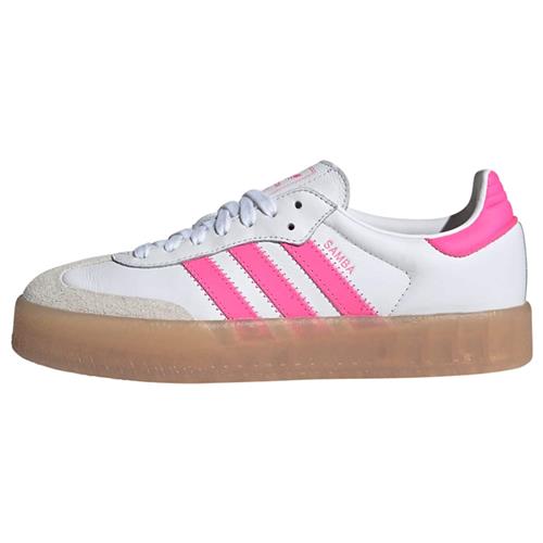 ADIDAS ORIGINALS Sneaker low 'Sambae'  lysegrå / pink / hvid