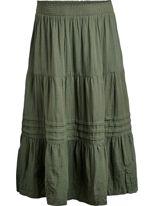 Zizzi Nederdel 'Mvivu'  oliven