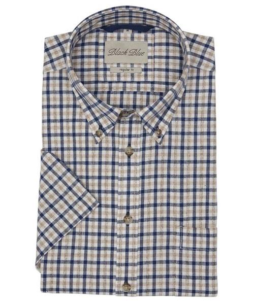 BBC navy neck loop s/s