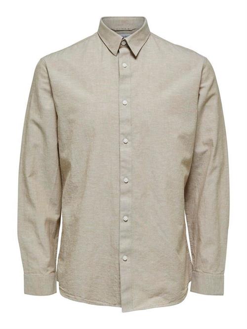 SLHSLIMNEW-LINEN SHIRT LS W NO