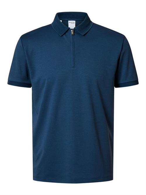 SLHFAVE ZIP SS POLO B