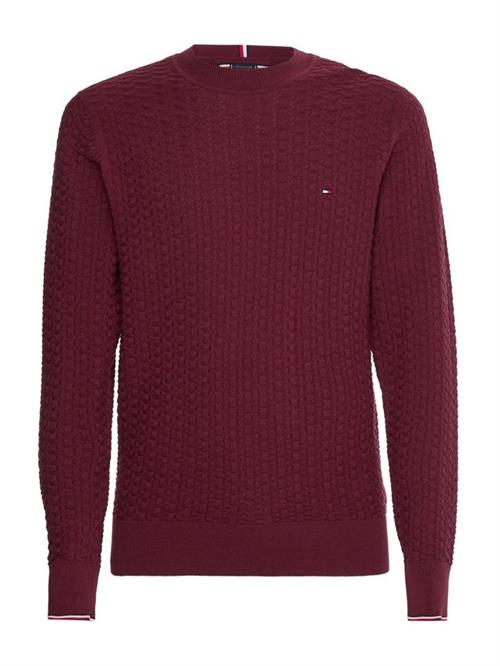 EXAGGERATED STRUCTURE CREW NECK