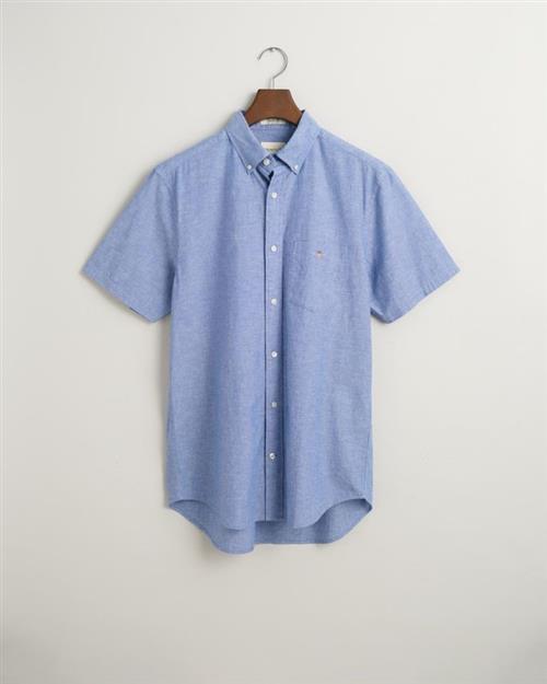 REG COTTON LINEN SS SHIRT