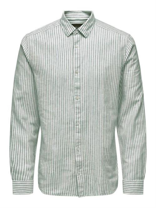 ONSCAIDEN LS STRIPE LINEN SHIRT 660