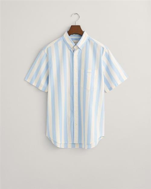 REG POPLIN PARASOL STRIPE SS SHIRT