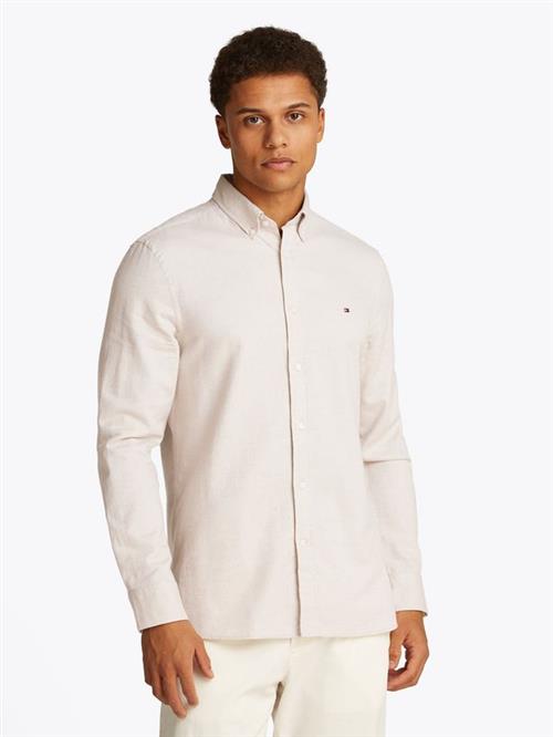 BRUSHED LINEN SOLID SF SHIRT