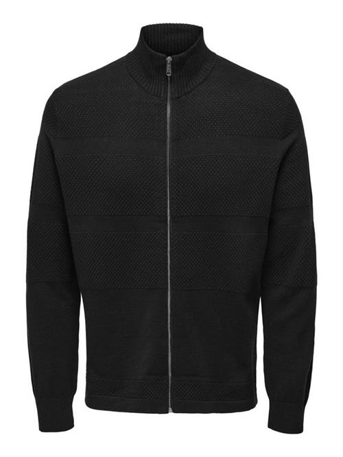 Se ONSMALIK REG 12 PIN ZIP CARDIGAN KN hos Din tøjmand