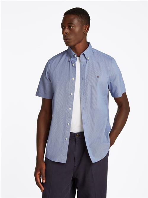 FLEX POPLIN HOUNDSTOOTH SS SHIRT